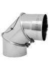 Koleno 90° regulované s čistícím otvorem