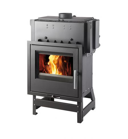 Krbová vložka HAAS SOHN VESUVIO II/10/1S s výměníkem, černá/litinová dvířka