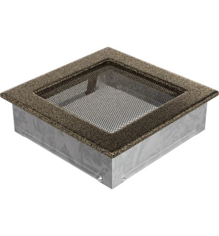 KRATKI mřížka 17x17 cm černo-zlatá