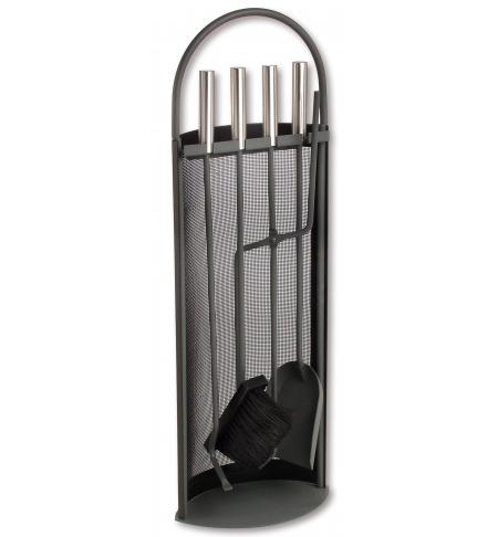 Krbové nářadí LIENBACHER 21.02.344.2 4 dílné antracit držadla nerez