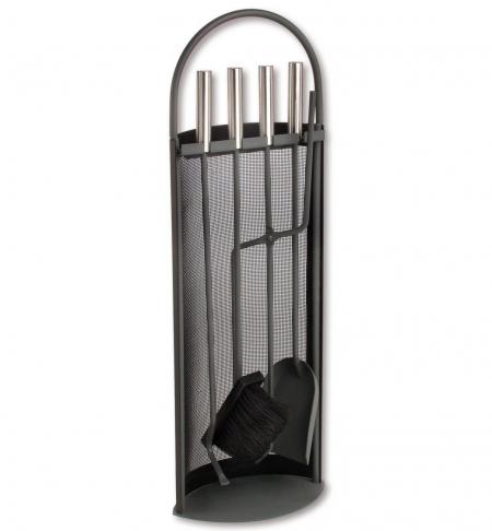 Krbové nářadí LIENBACHER 21.02.844.2 4-dílné černá držadla nerez