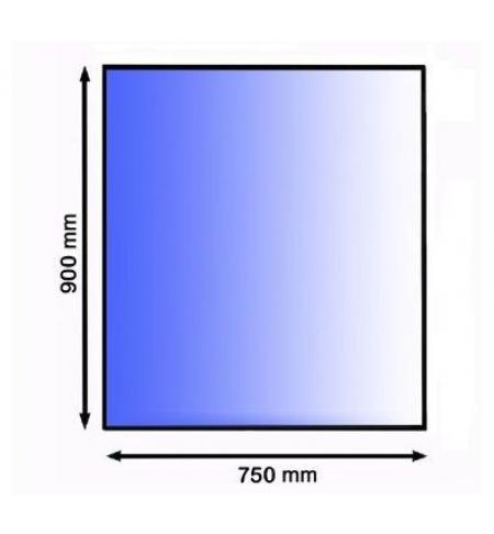 Sklo pod kamna Lienbacher,21.02.898.2/90x75cm,8mm
