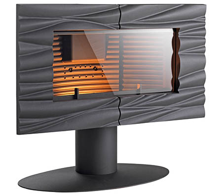 Litinová kamna INVICTA THEIA antracit ref. 6113-44