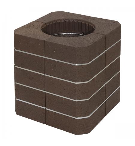 AKUMULAČNÍ SADA HORNÍ ROMOTOP MAMMOTH pro krbové vložky s průměrem odkouření 180 mm