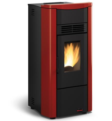 Peletová kamna Nordica GIUSY PLUS EVO 2.0 bordó