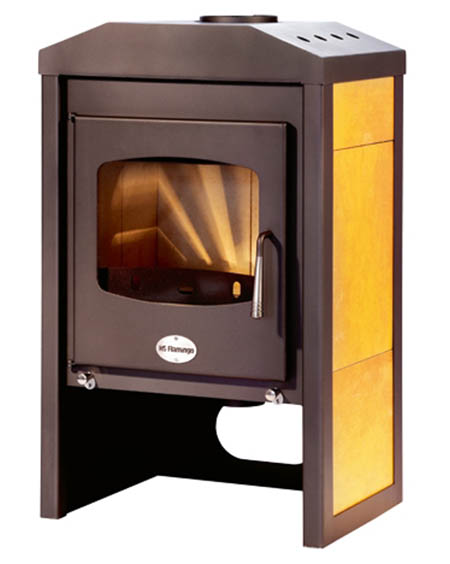 Krbová kamna HS Flamingo VEGA žlutá