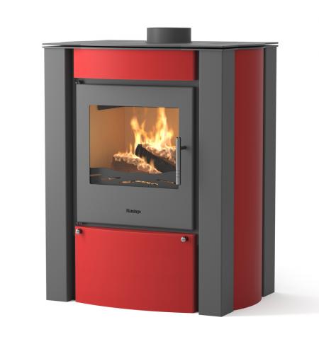 Krbová kamna HS Flamingo  AMOS červená