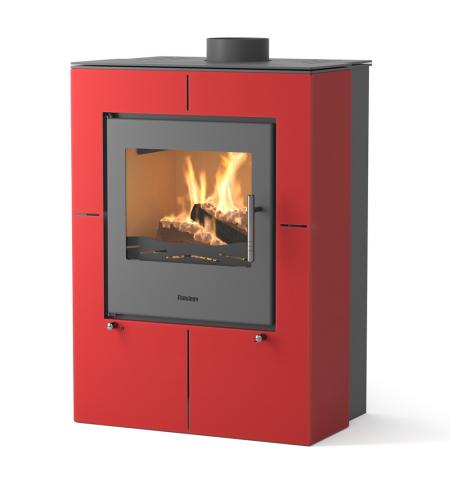 Krbová kamna HS Flamingo EVENES červená