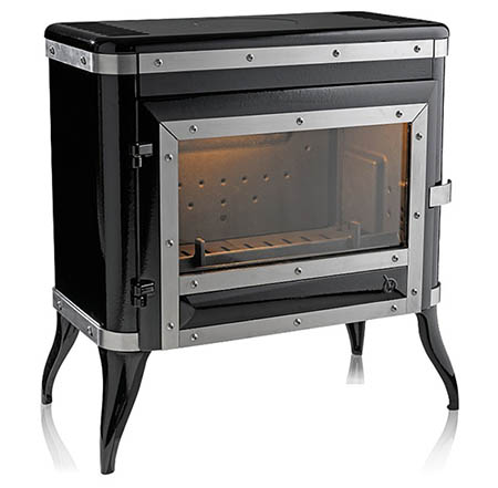 Krbová kamna INVICTA TENNESSEE černá - smalt ref.: 6181-43