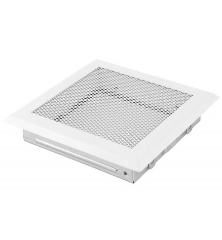 Krbová mřížka 16x16cm bílá