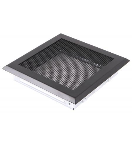 Krbová mřížka 16x16cm černá