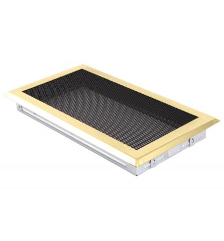 Krbová mřížka 16x32cm mosaz