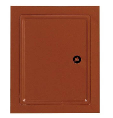 Komínová dvířka červená - střední