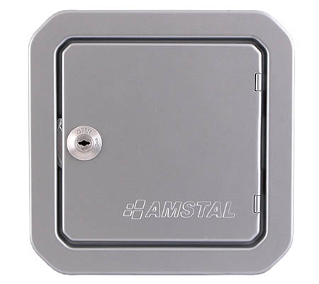 Revizní dvířka 140x140, stříbrná