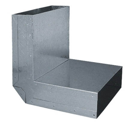 Koleno stěna - strop , kanál