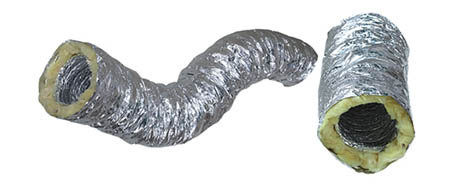 Izolované hliníkové potrubí 160mm/5m