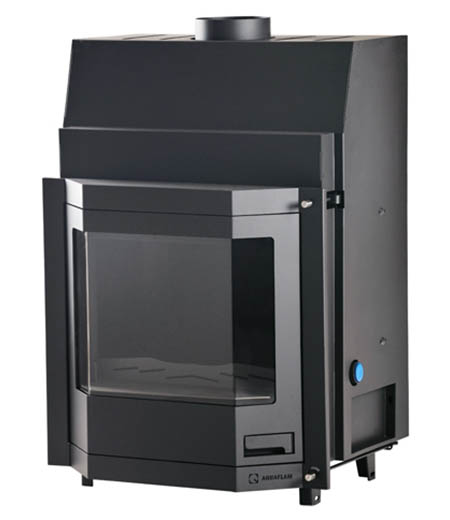 Krbová vložka HS Flamingo AQUAFLAM  PRIZMAT 25 s výměníkem a manuální regulací