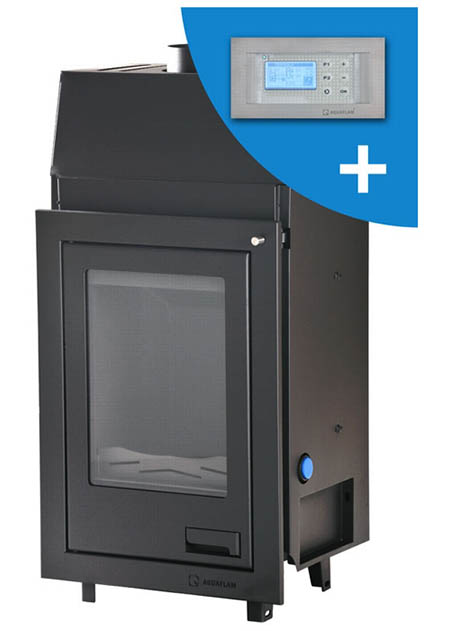 Krbová vložka HS Flamingo AQUAFLAM 12 s výměníkem a automatickou regulací