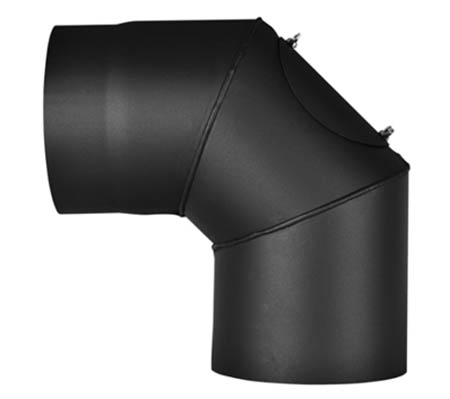 Koleno 90° pevné s čistícím otvorem průměr 180 mm