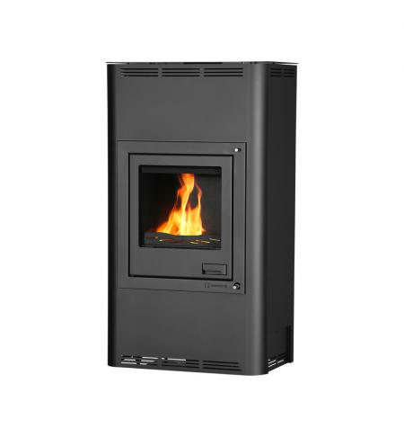 Krbová kamna HS Flamingo AQUAFLAM  17 s výměníkem - černá, manuální regulace