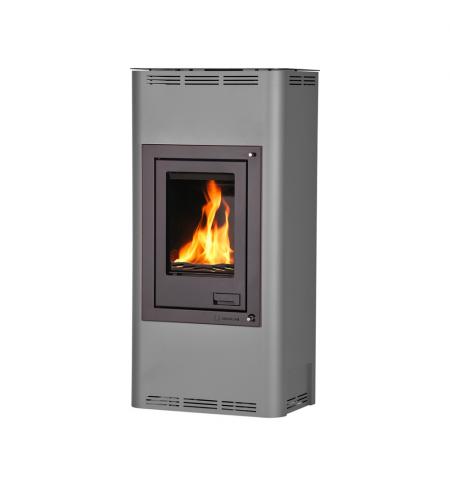 Krbová kamna HS Flamingo AQUAFLAM  12 s výměníkem - šedá, základní regulace