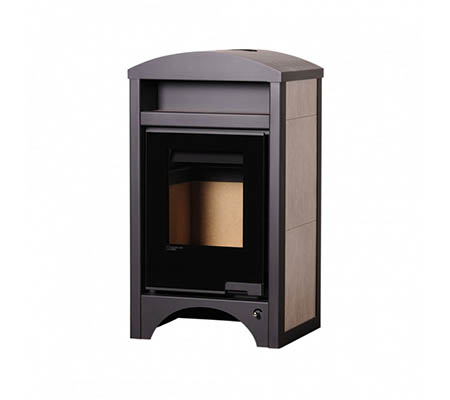 Krbová kamna HS Flamingo AQUAFLAM VARIO BARMA 11/7 Bělený Dub