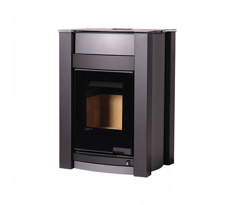 Krbová kamna HS Flamingo AQUAFLAM VARIO  KALMAR 11/5kW šedá