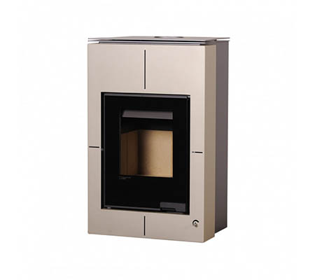 Krbová kamna HS Flamingo AQUAFLAM VARIO  SAPORO 11/5kW olivová