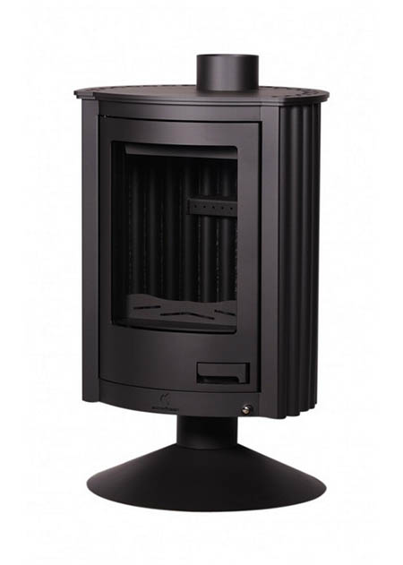 Krbová kamna HS Flamingo MASTERFLAMME  Piccolo II, černá