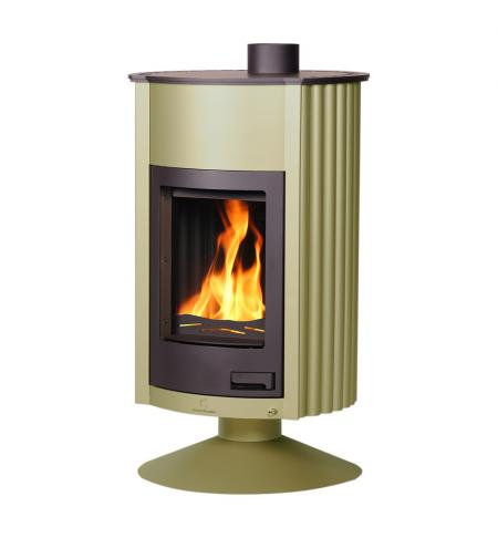 Krbová kamna HS Flamingo MASTERFLAMME  Grande II, olivová