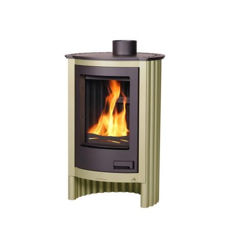 Krbová kamna HS Flamingo MASTERFLAMME  Piccolo I, olivová