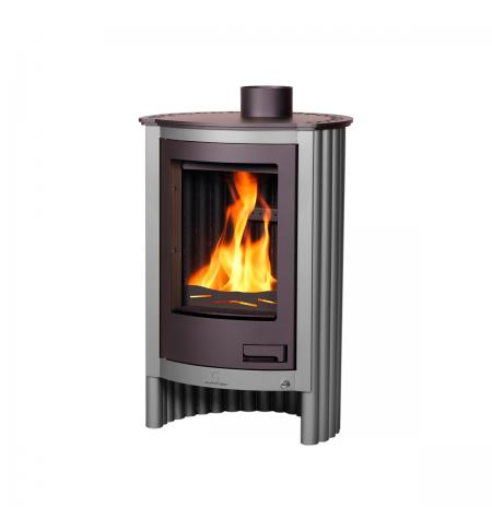 Krbová kamna HS Flamingo MASTERFLAMME  Piccolo I, šedá