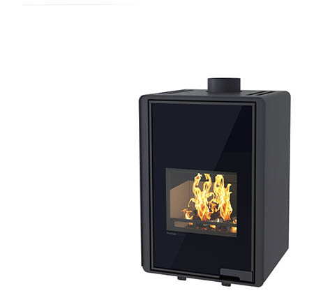 Krbová kamna HS Flamingo DELUXE  MALIA, černá