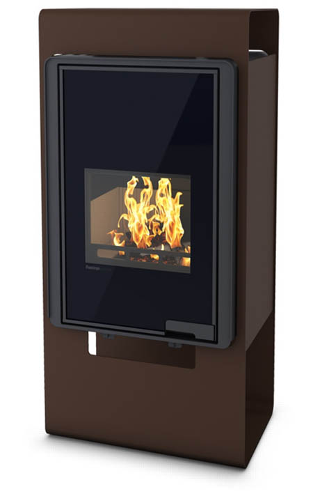 Krbová kamna HS Flamingo DELUXE  SINGA, hnědá - sametová