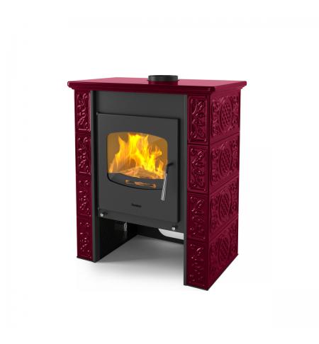 Kachlová kamna FLAMINGO BALI bordo