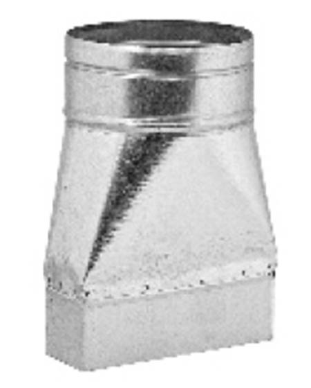 Redukce–kanál-ohebné potrubí průměr 150mm