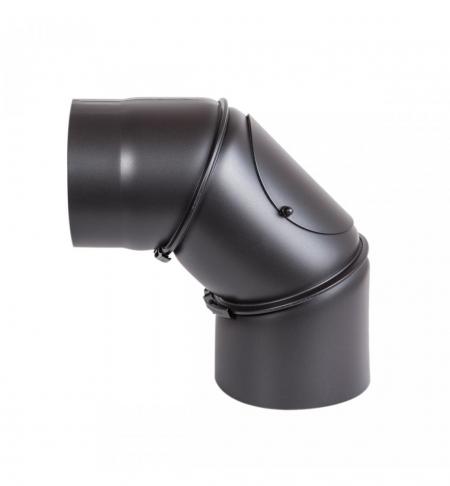 Koleno 0–90° regulovatelné s čisticím otvorem průměr 120