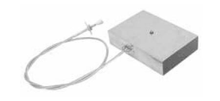 Ovládaná klapka se silikonovým těsněním – kanál 150 x 50 mm