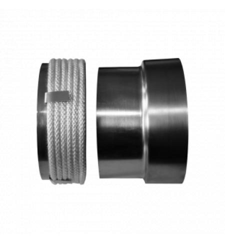 Napojení do keramického komínu - po kouři průměr 180 mm