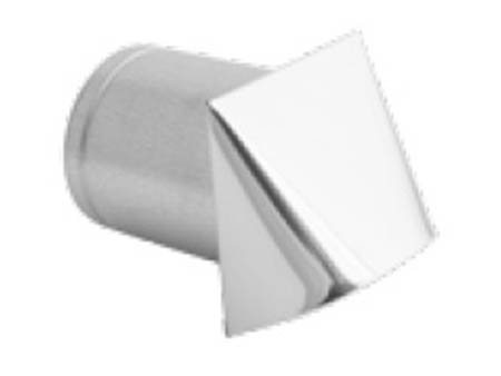 Mřížka pro přívod externího vzduchu – na fasádu bílá průměr 100 mm