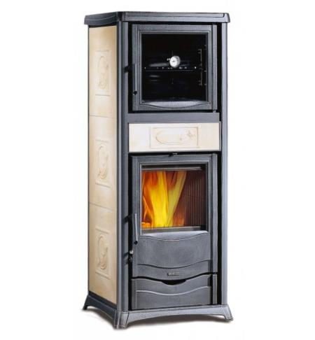 Teplovodní krbová kamna NORDICA TERMOROSSELLA PLUS FORNO D.S.A. 4.0