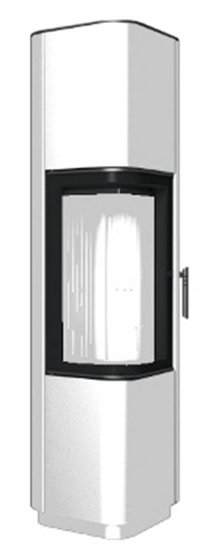 Krbová kamna Bef Aries 7 ER white