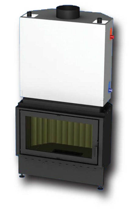 Teplovodní krbová vložka Kretz B103 - V21