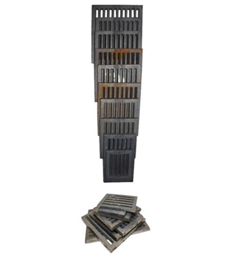 Litinový rošt plochý