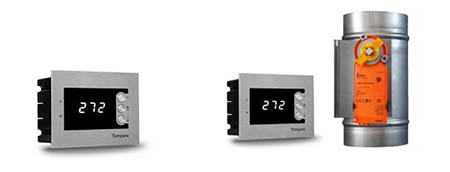 Regulátor hoření Reg200 displej nerez