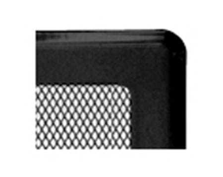 Ventilační mřížky SOLID černá 65 x 205