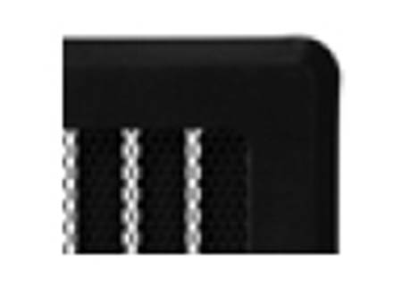 Ventilační mřížky SOLID černá 195x335