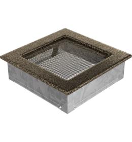 KRATKI mřížka 17x17 cm černo-zlatá