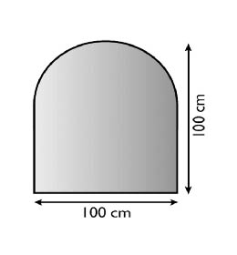 Sklo pod kamna Lienbacher,21.02.881.2/100x100cm,8mm