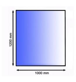 Sklo pod kamna Lienbacher,21.02.895.2/100x120cm,8mm